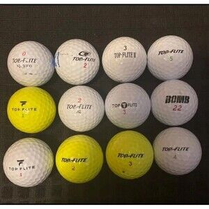 Top-Flite Golf Balls *Used